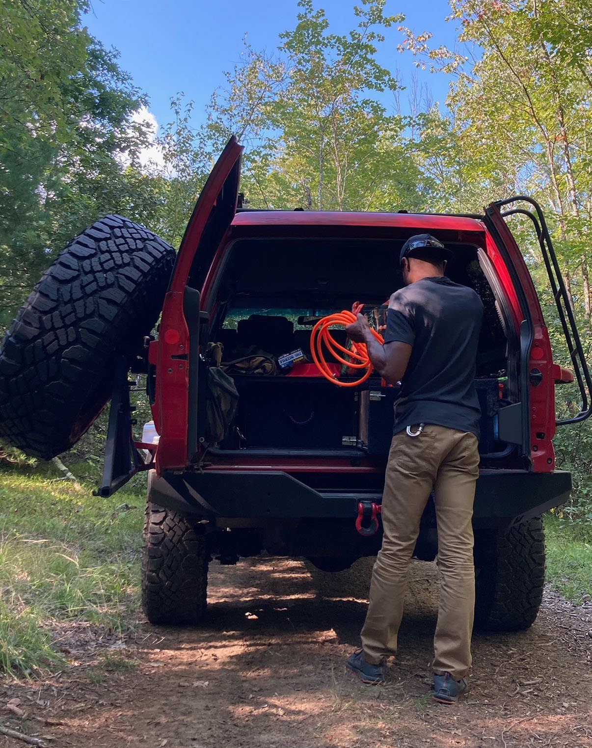Packing the Jeep