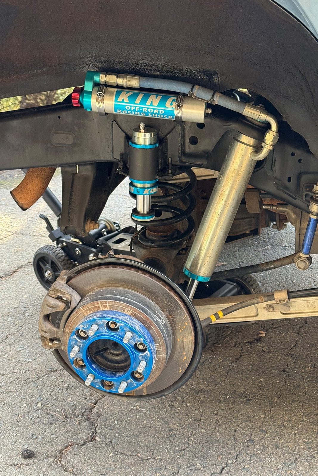 King coilover and hub