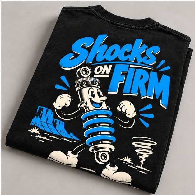 Shocks on Firm Tee