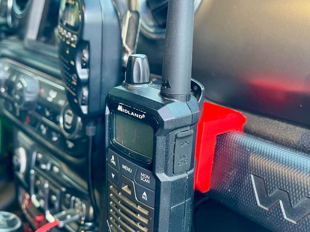 Grab handle radio clip for Jeep, the creator's preview image