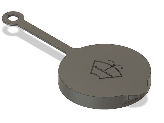 Washer reservoir cap for Nissan, the creator's preview image
