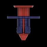 Push pin retainer, preview from the creator's page