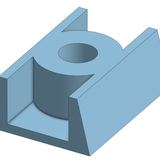 Fender flare nut, preview from the creator's page