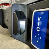 Number plate light shield, preview from the creator's page
